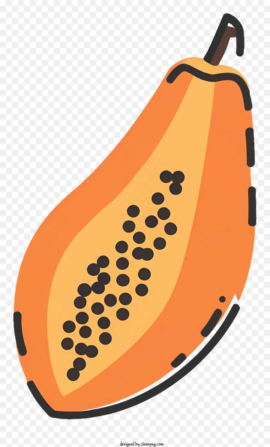 Фрукты лапа，оранжевый плод PNG