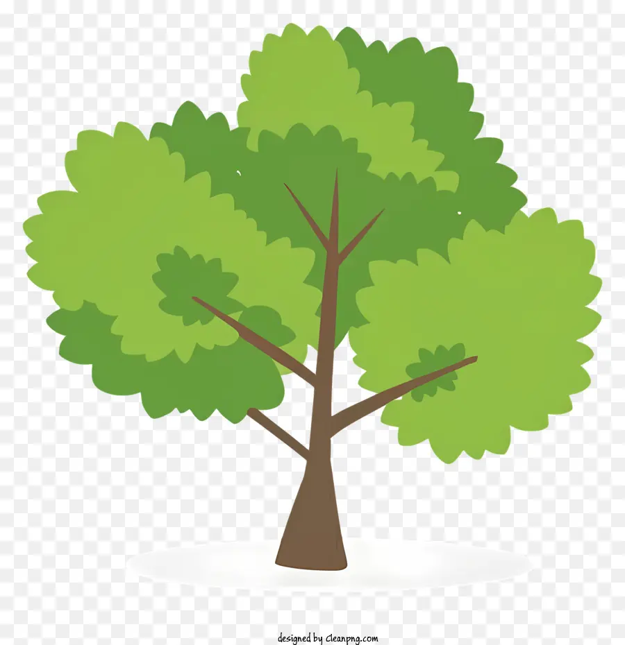 Дерево，листья PNG
