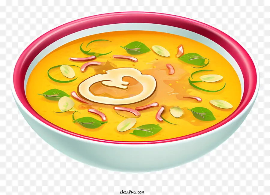 Желтый суп，Овощной суп PNG
