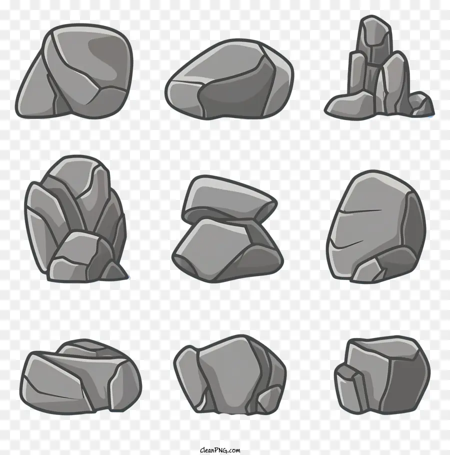 камни，текстуры PNG