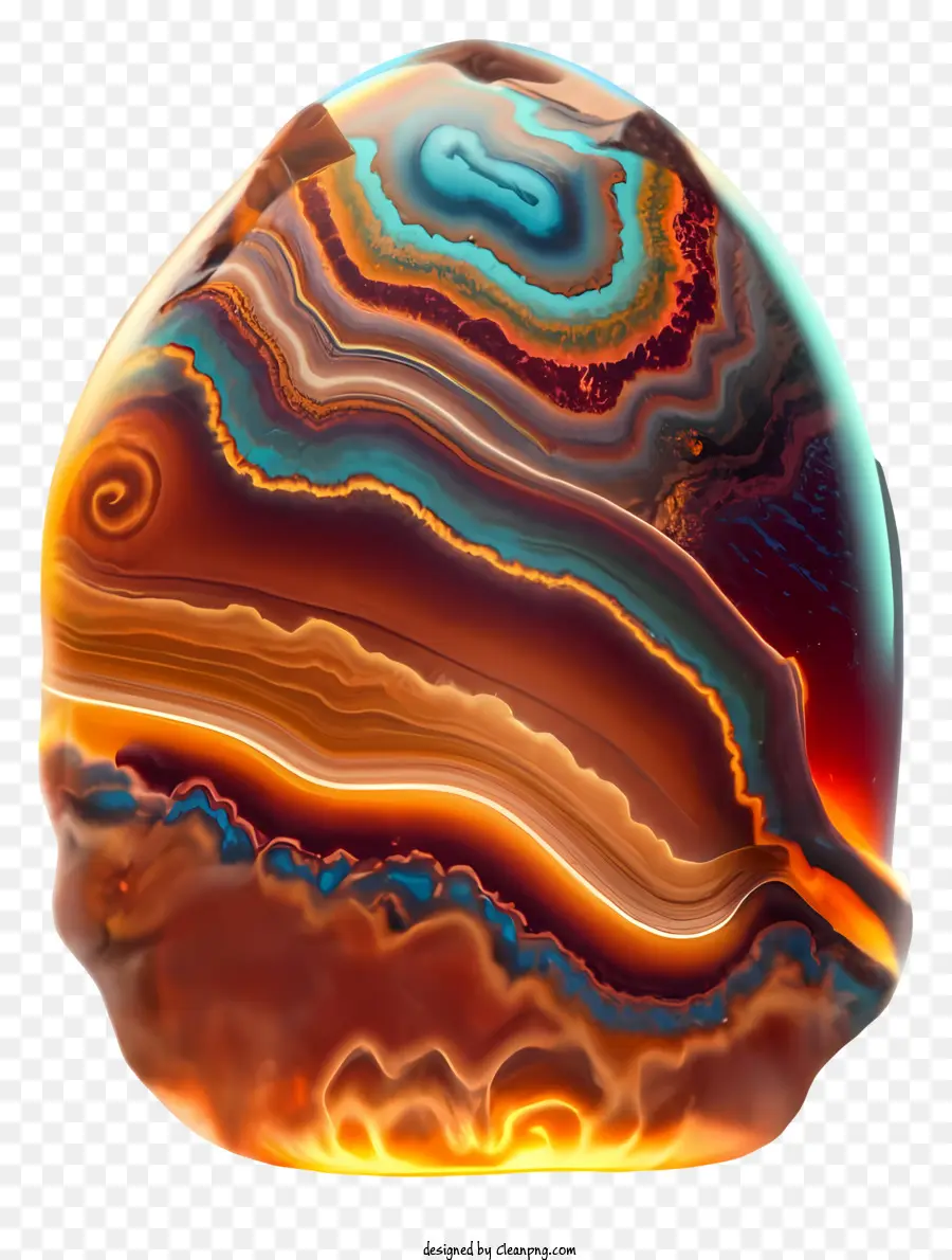 рок узоры，красочные камни PNG