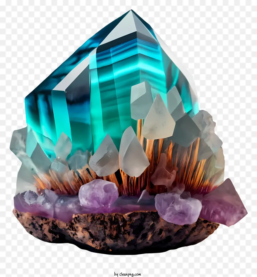 Crystal，красочные PNG