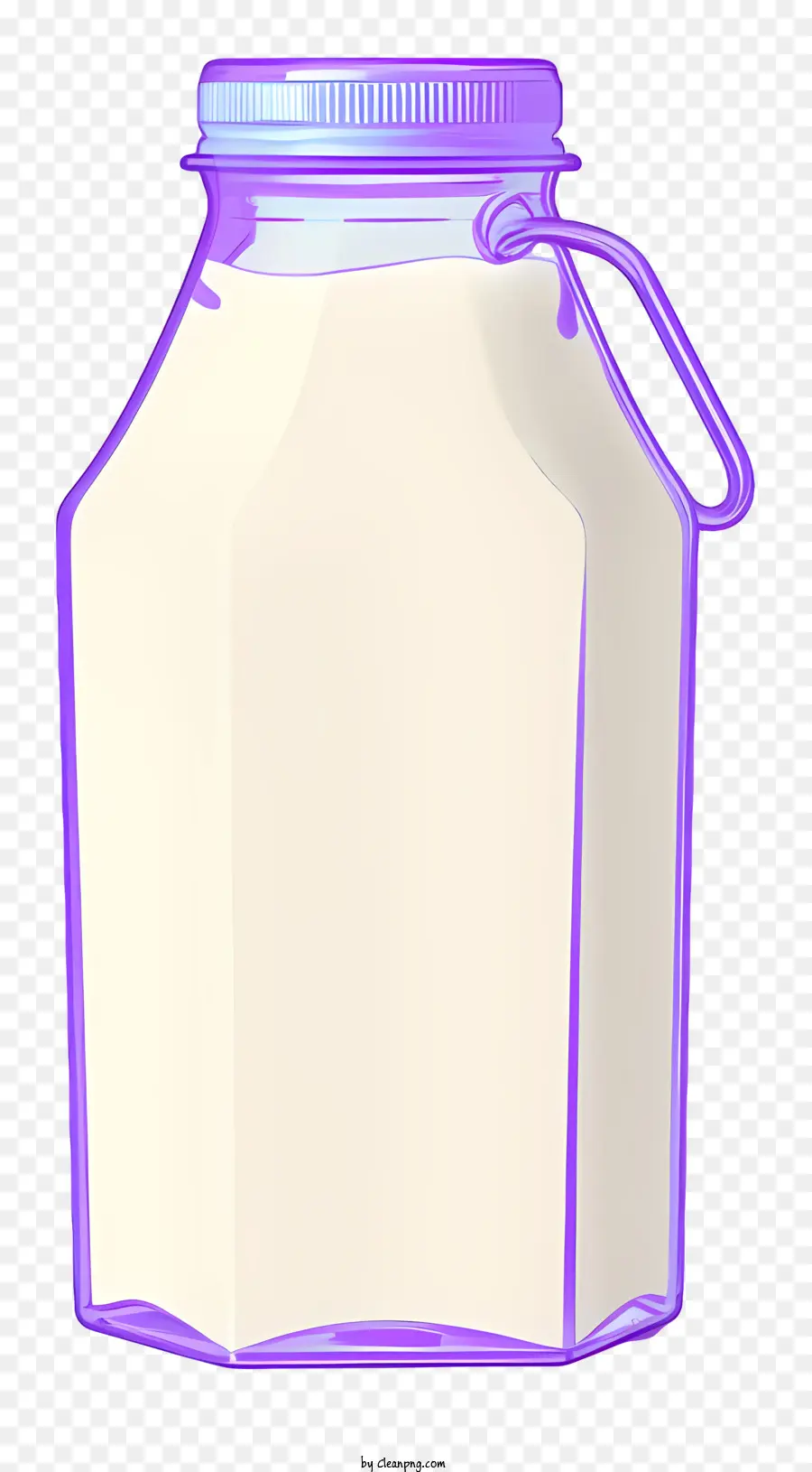 стеклянная бутылка，Бутылка молока PNG