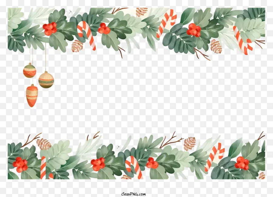 праздник венок，Christmas Decorations PNG