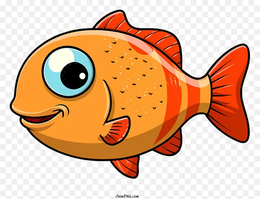 мультфильм рыбы，Счастливым Рыбы PNG