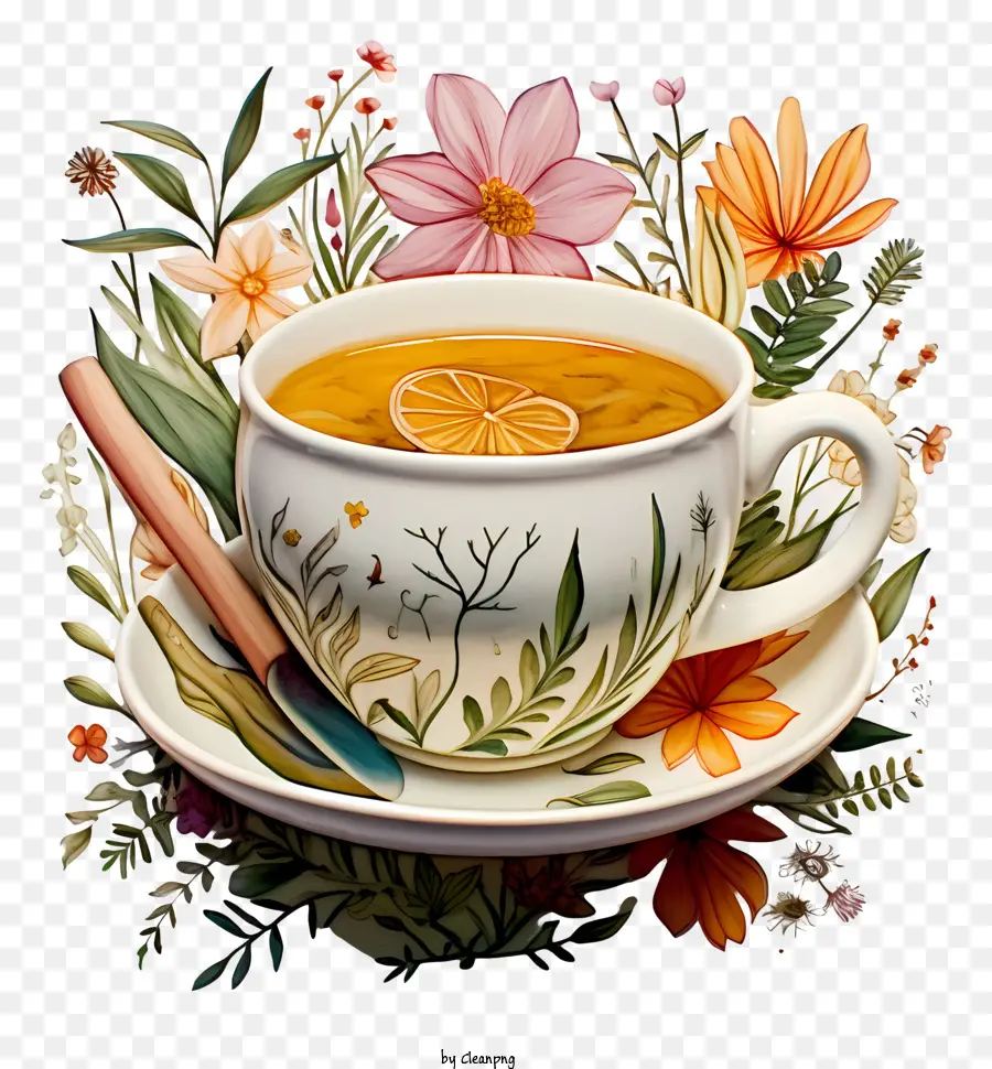 чай，Cup Of Tea PNG