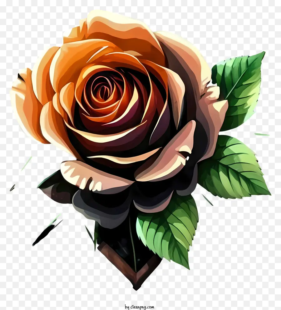красная роза，Сердце в форме розы PNG
