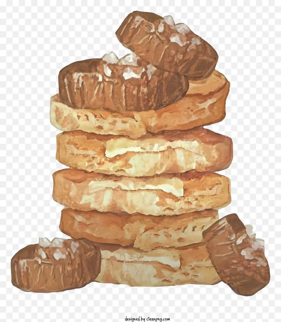 Вафли，Файлы Cookie PNG