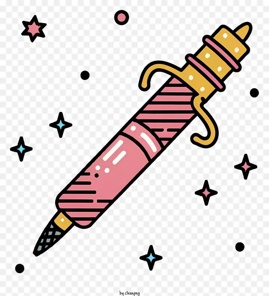 ручка，розовый ручка PNG