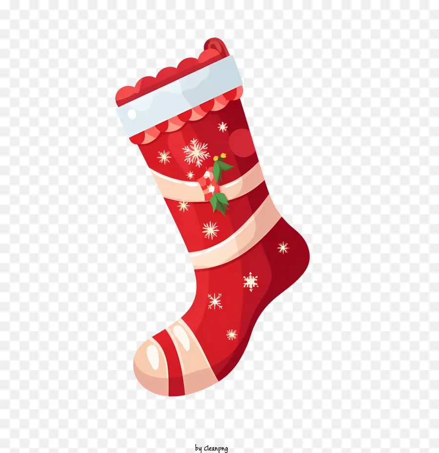 Рождественский чулок，рождественский носок PNG
