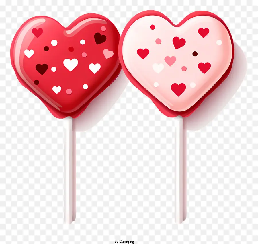Шоколадные сердца，конфеты сердца PNG