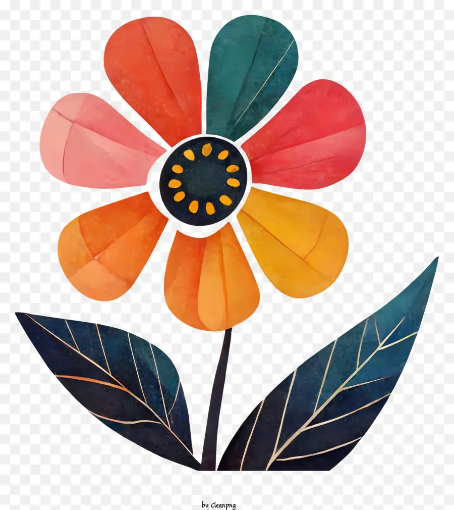 Floral Pattern，акварельные методы PNG