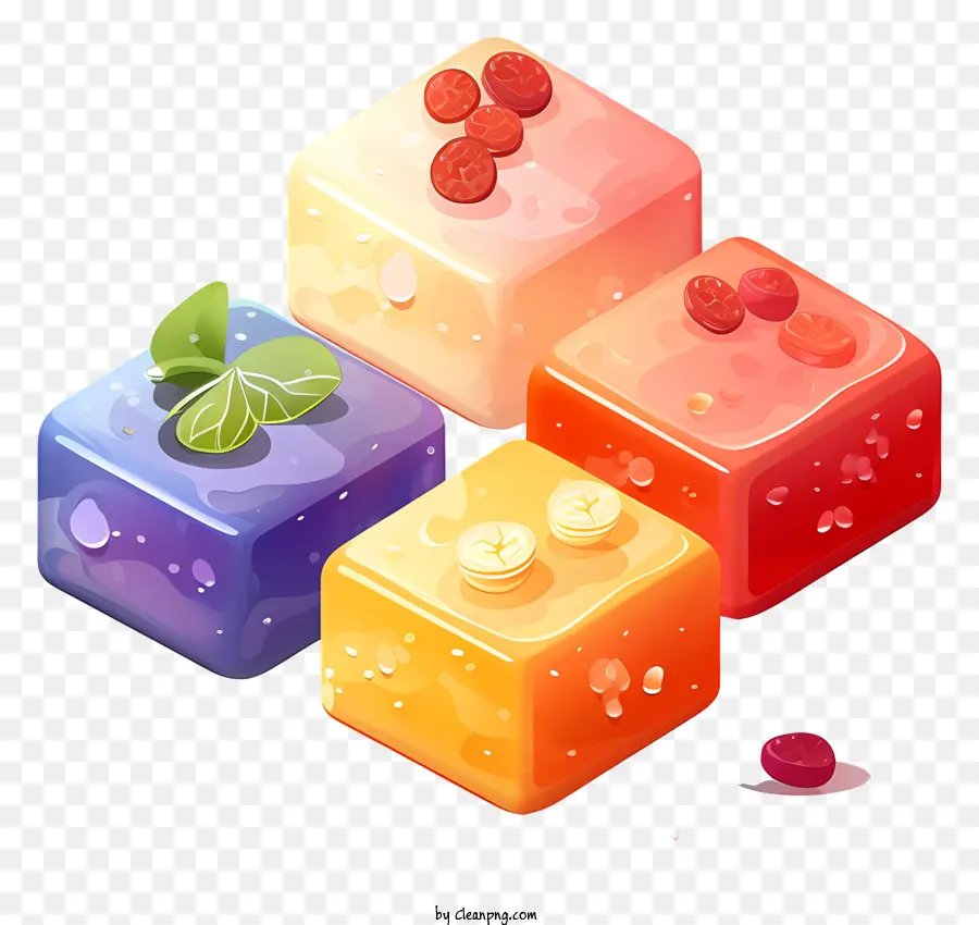 Cube，Fruits PNG