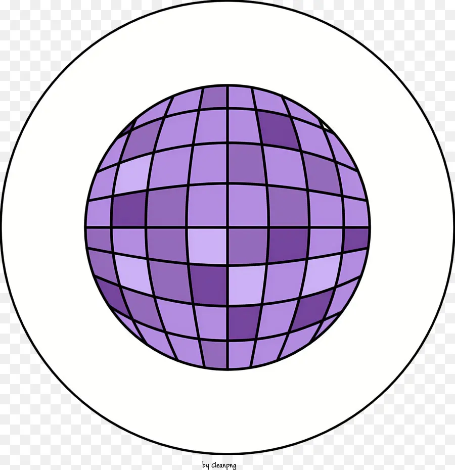 круглый глобус，Фиолетовый глобус PNG