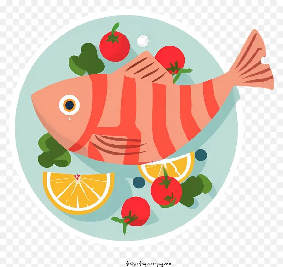 Свежую Рыбу，морепродукты блюдо PNG