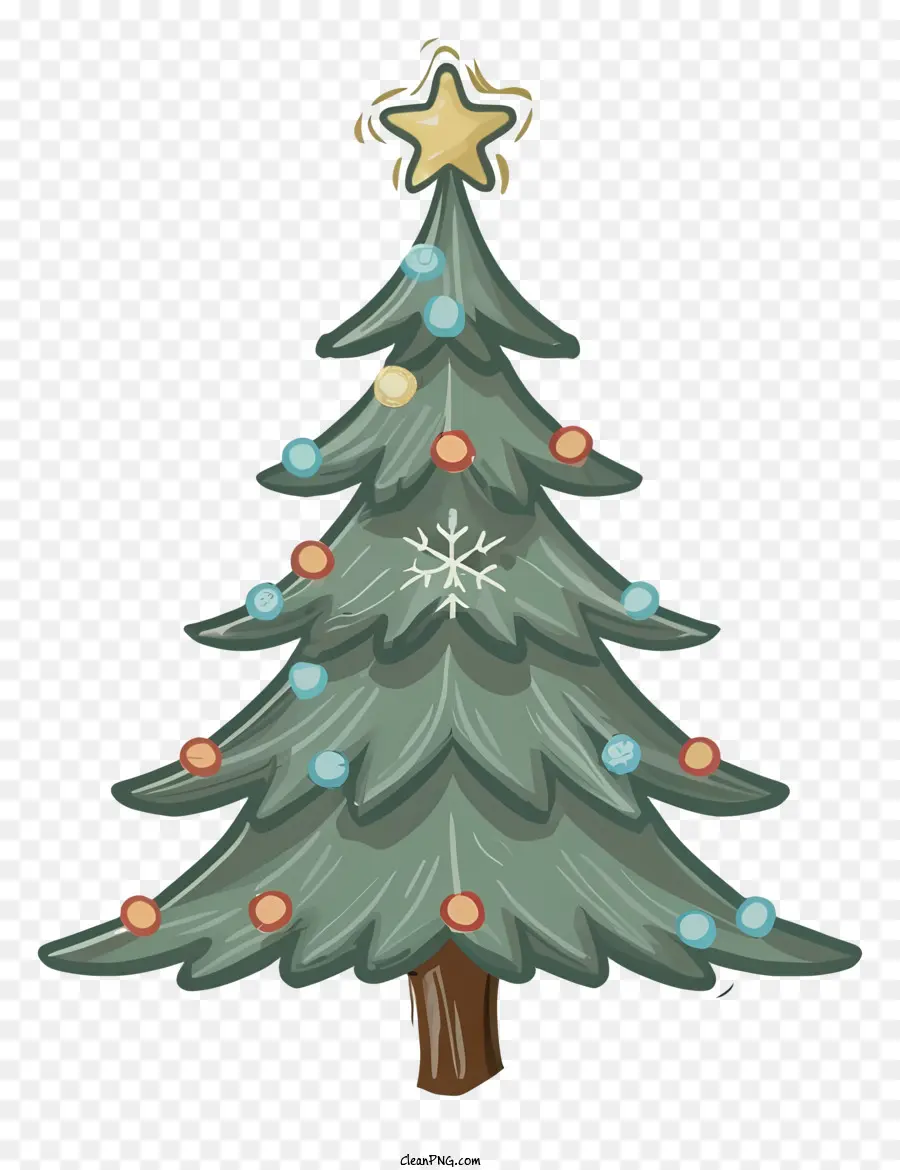 Рождественская елка，зеленая рождественская елка PNG