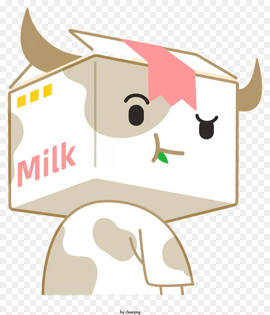 Cartoon Cow，Симпатичный персонаж коров PNG