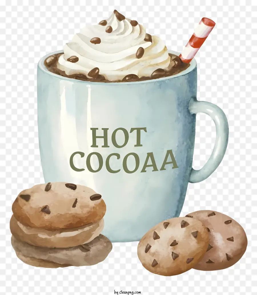 горячая картина какао，чашка горячего какао PNG