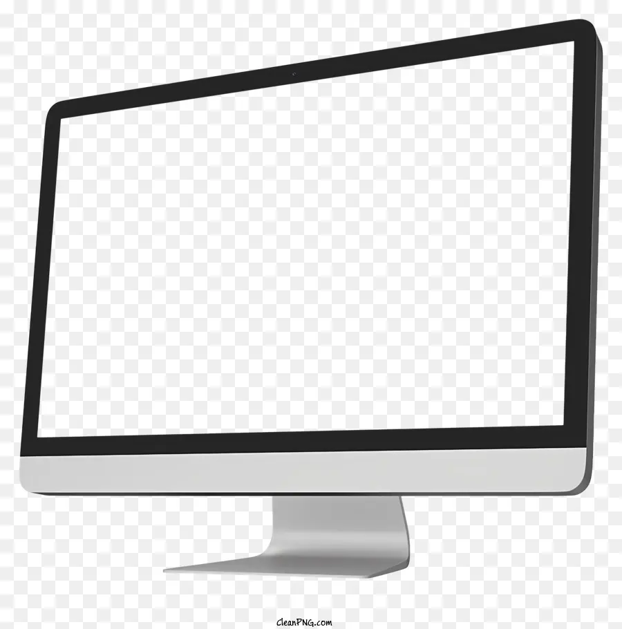 экран компьютера，черный фон PNG