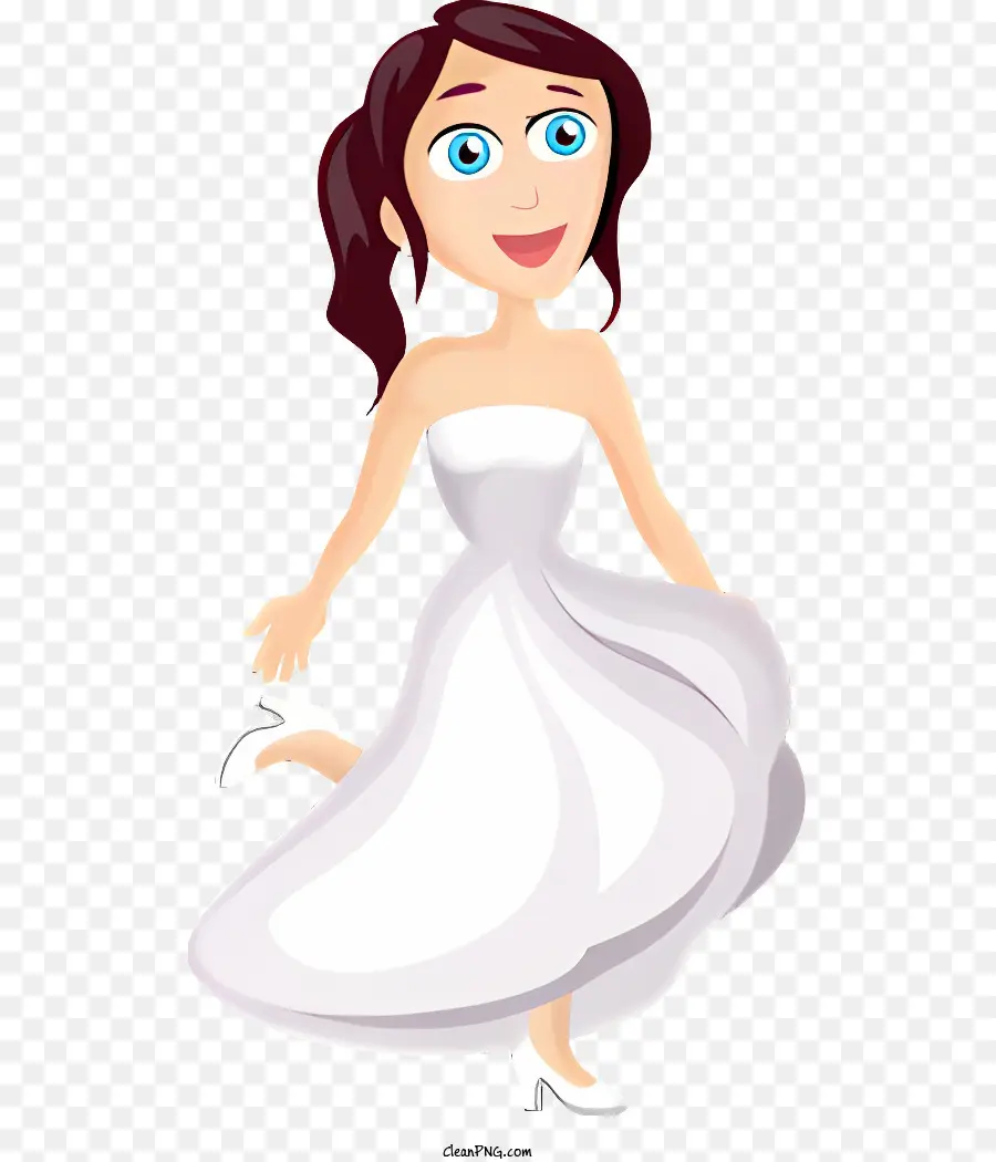 свадебное платье，White Background PNG