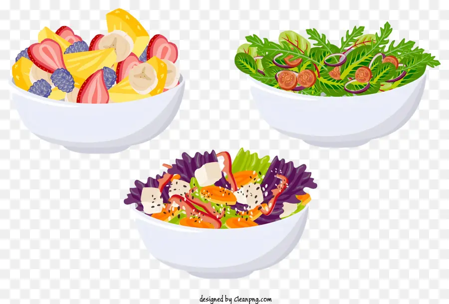миска фруктов и овощей，смешанные фрукты и овощи PNG