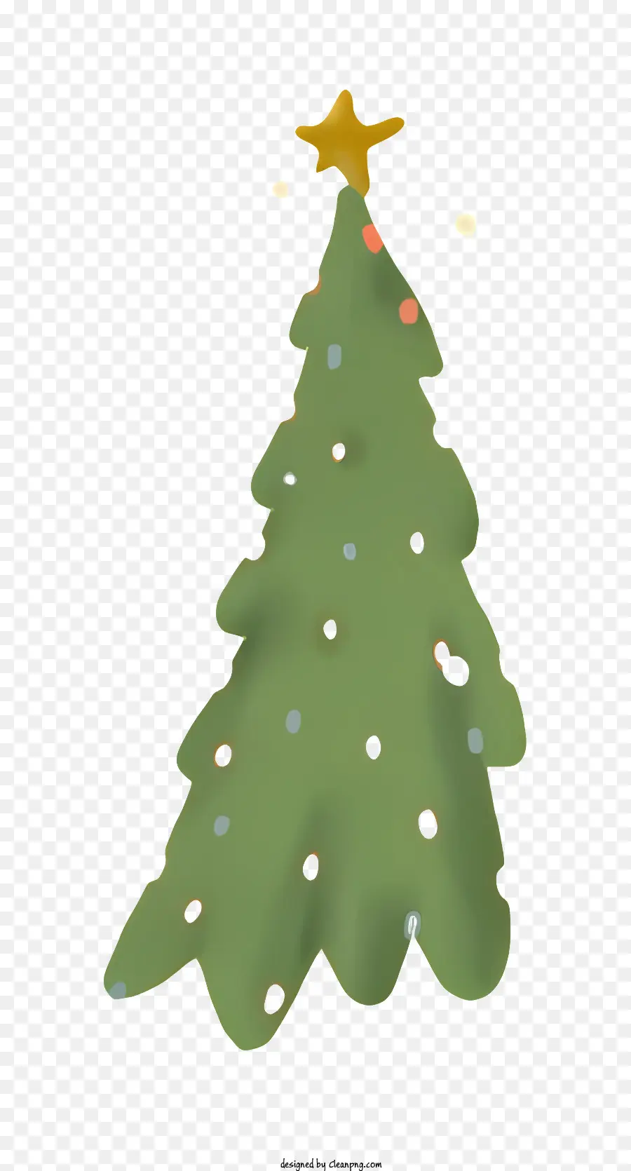 Рождественская елка，Звездное дерево топпер PNG