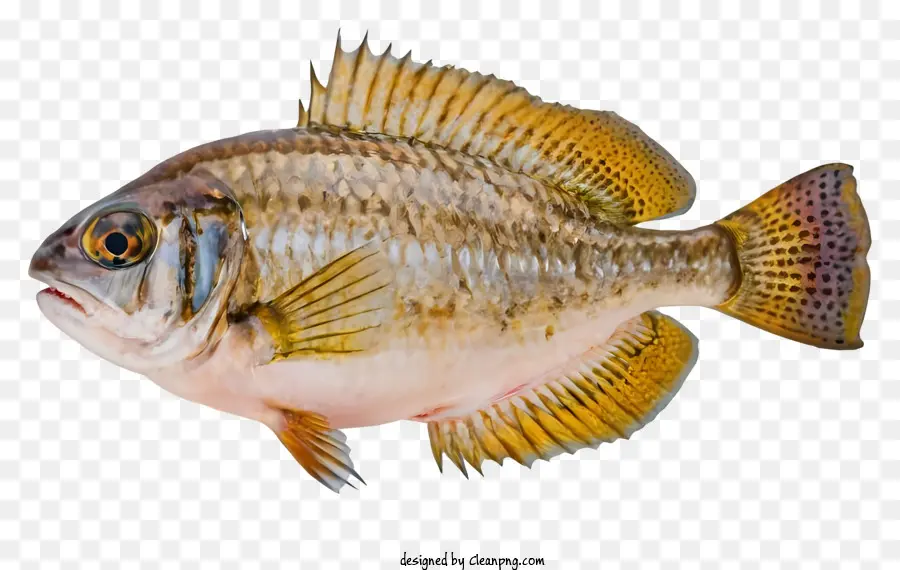 Рыбы，коричневая и оранжевая рыба PNG