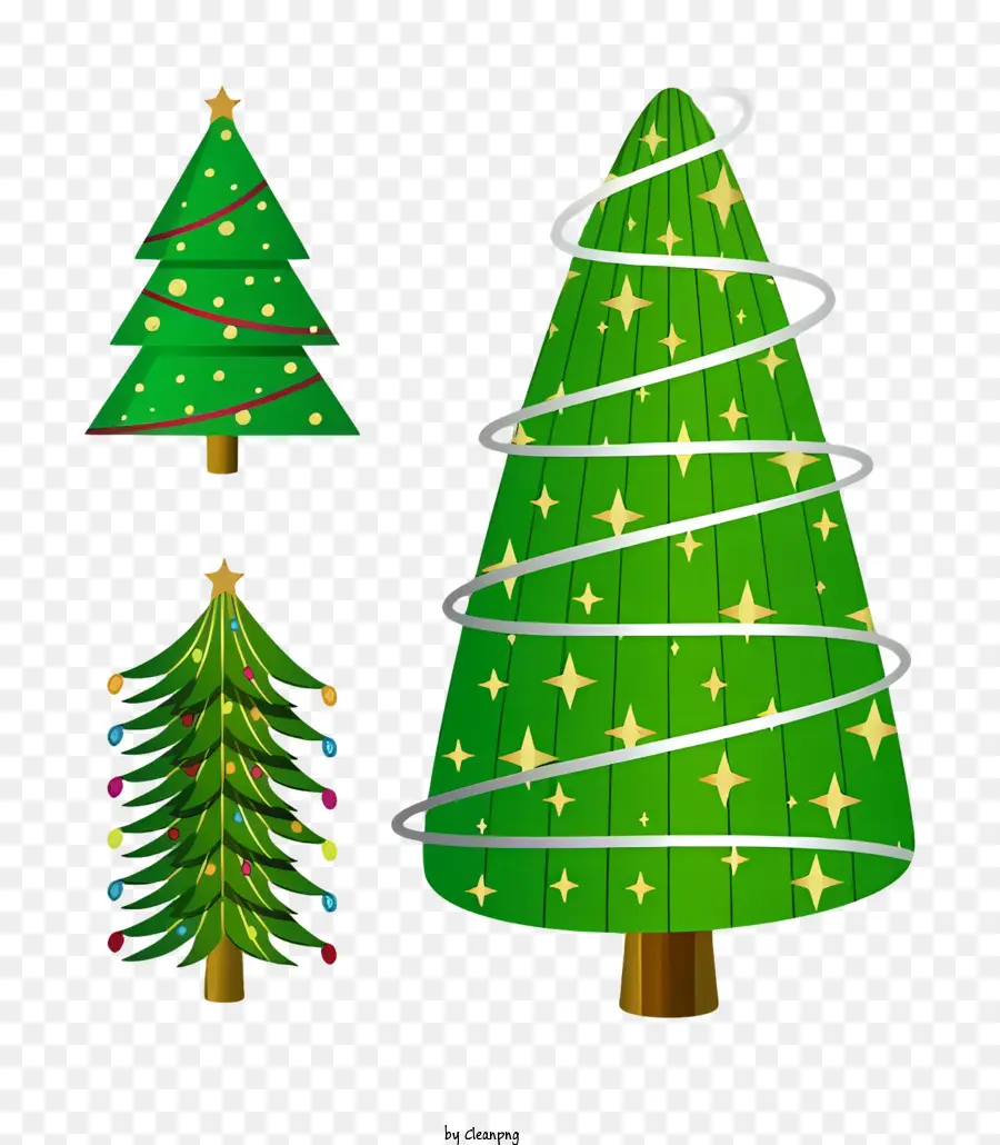 Рождественская елка，звезда PNG