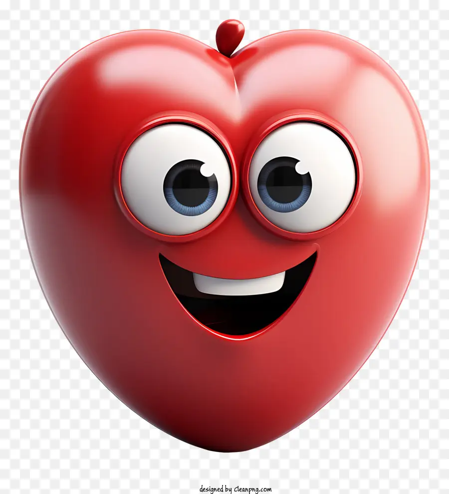 сердце Emoji，Улыбающее лицо эмодзи PNG