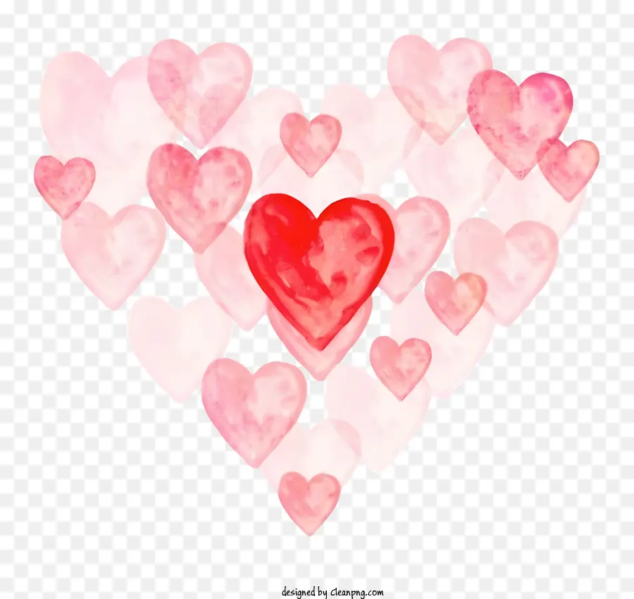 сердце，Розовые сердца PNG