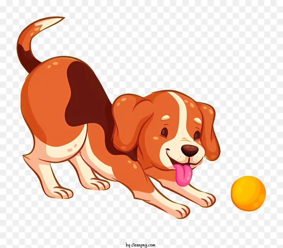милая собака，коричневая и белая собака PNG
