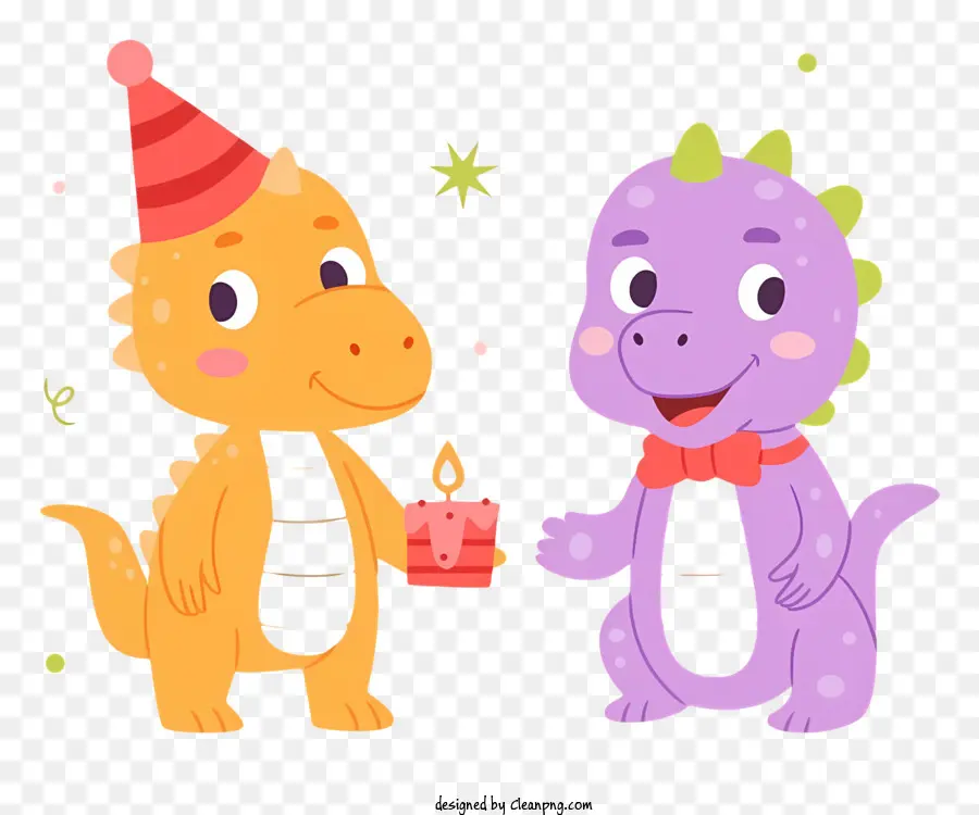 мультфильм динозавров，Birthday Party PNG