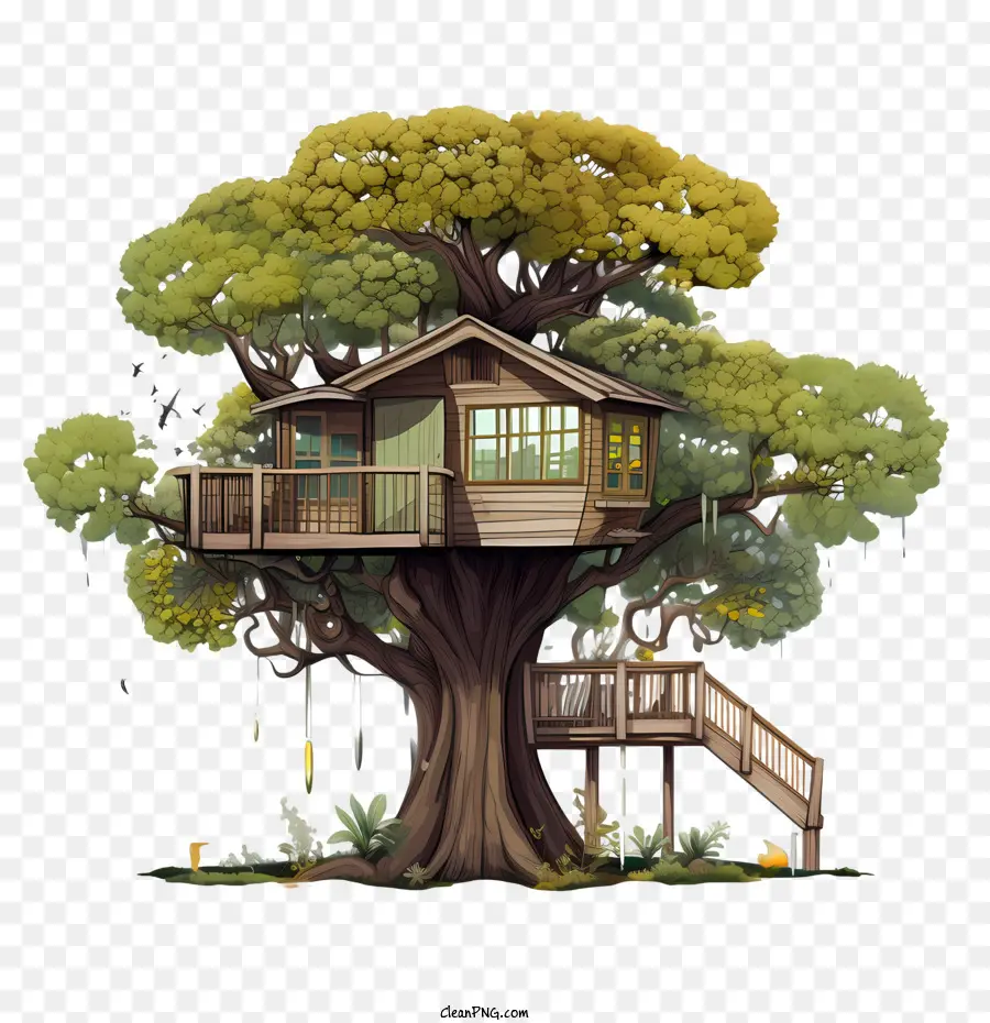 Tree House，дом на дереве PNG