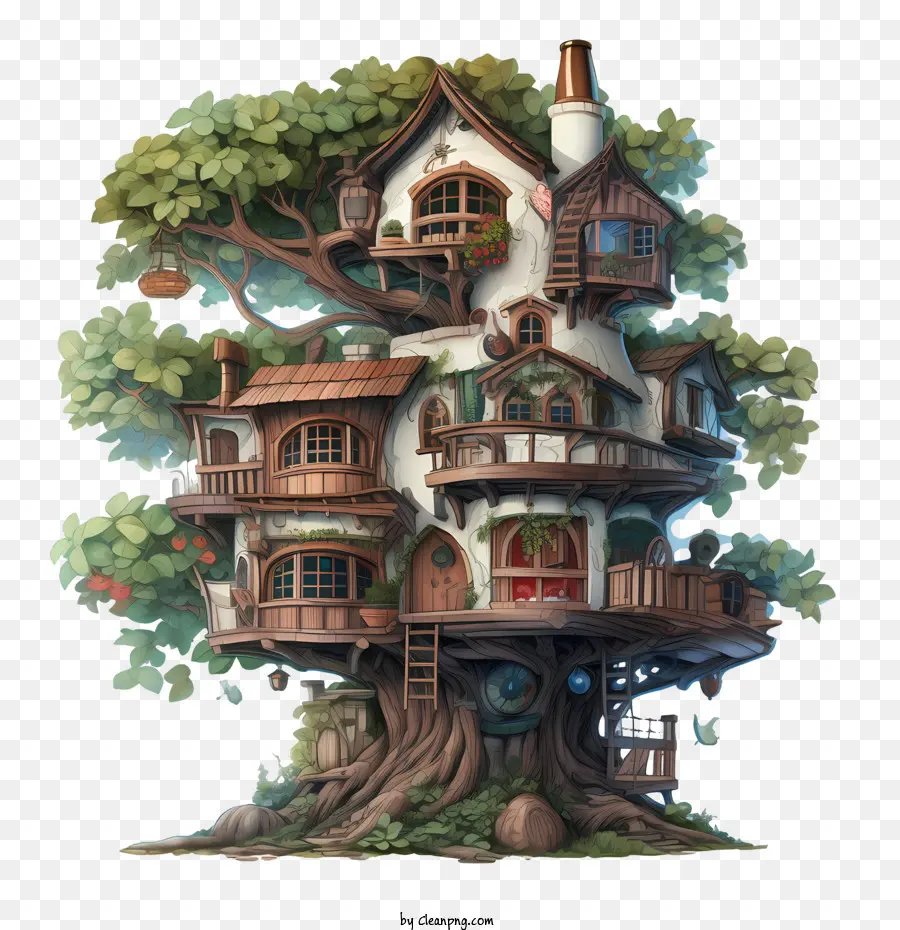 Tree House，Сказка PNG