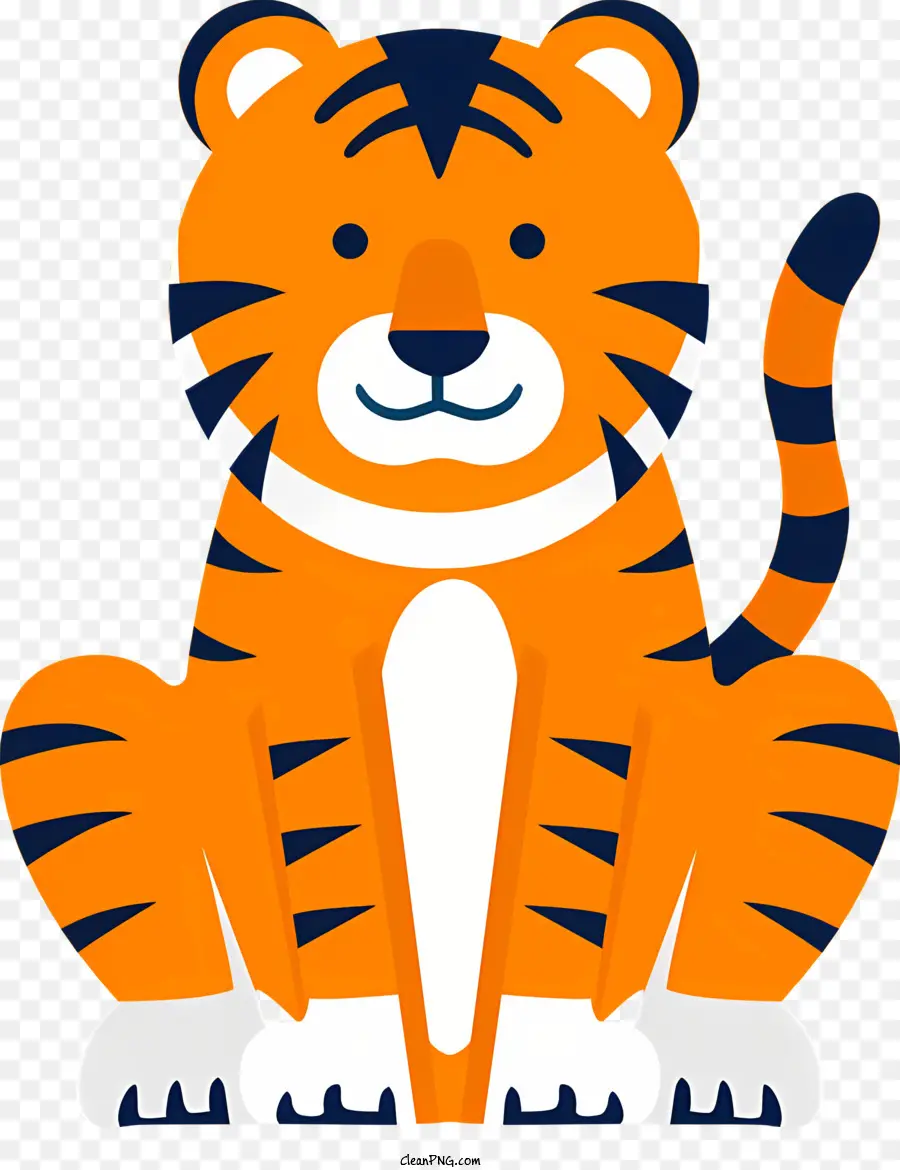 Тигр，мультфильм PNG