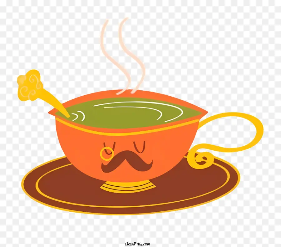 чашка чая，Green Tea PNG