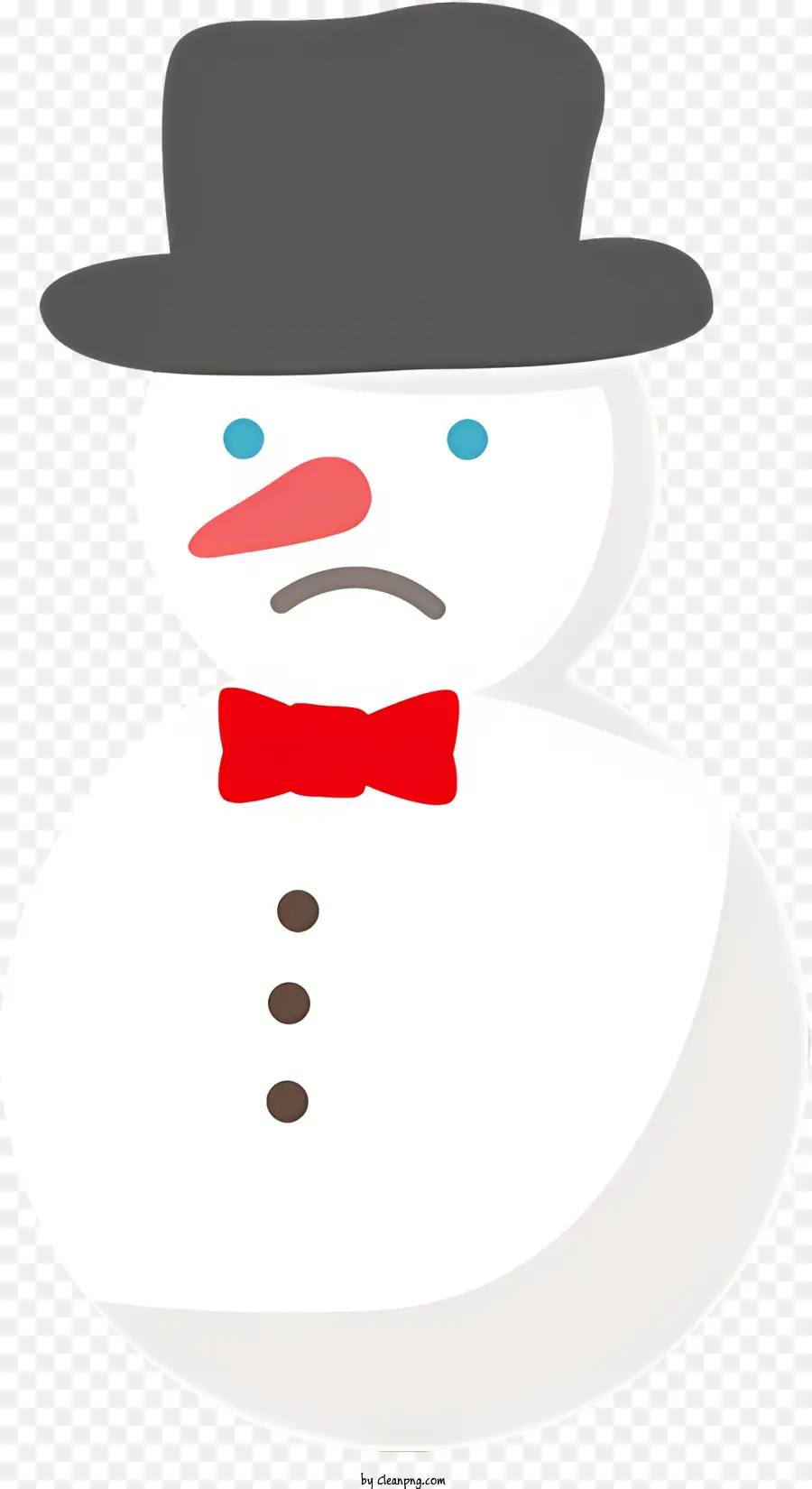 мультфильм снеговик，грустный снеговик PNG