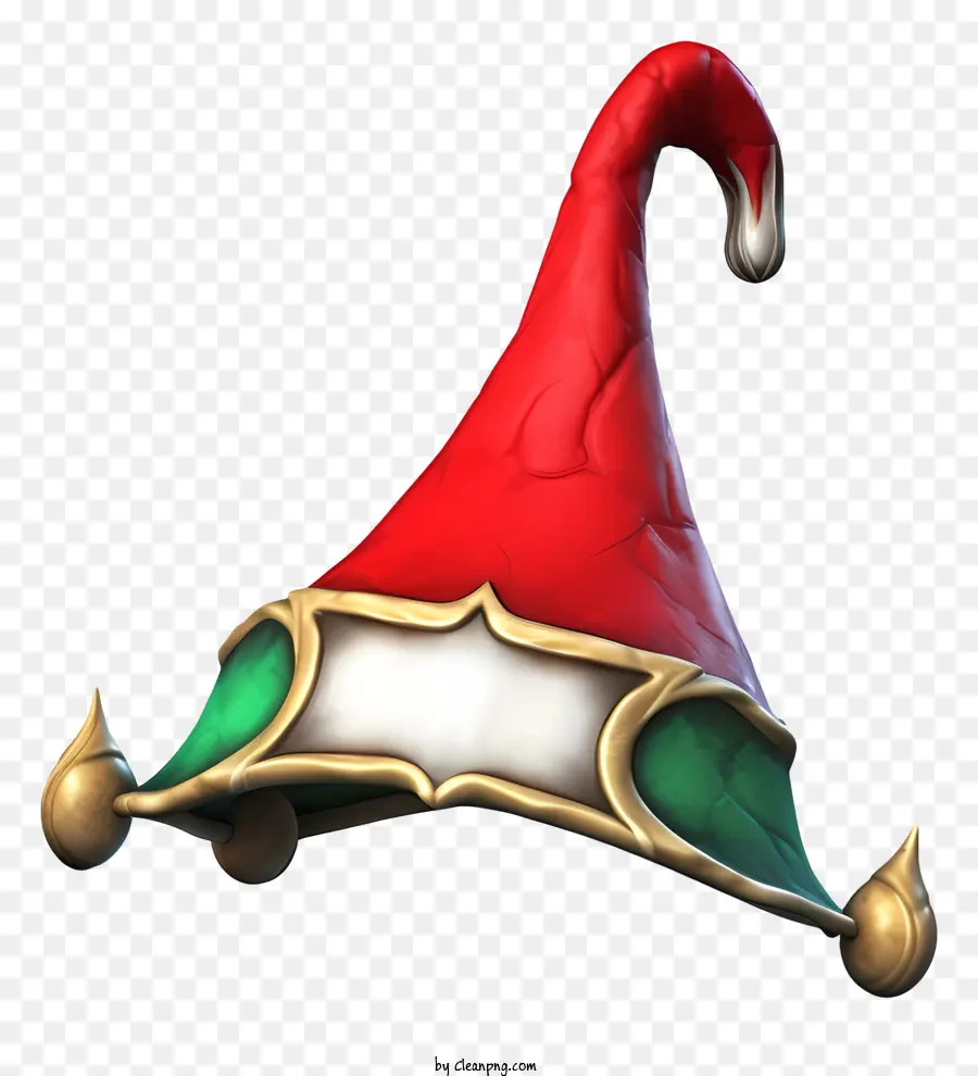 Рождество шляпу，красная и зеленая шляпа PNG