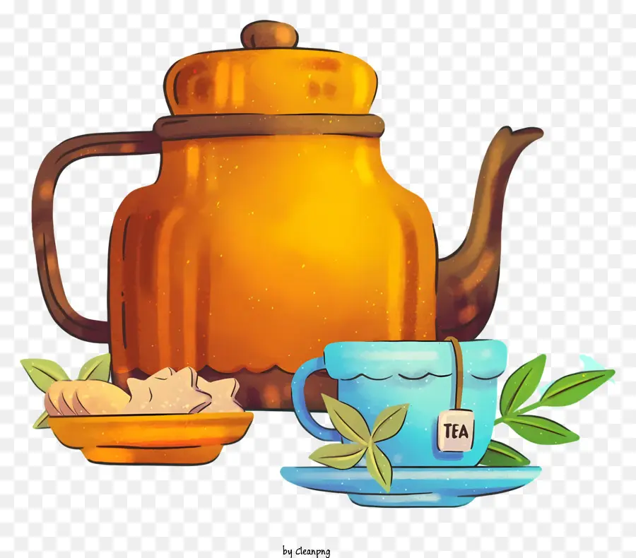 Ключевые слова чайник，Cup Of Tea PNG