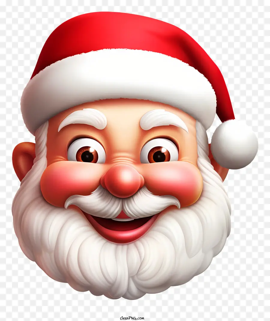 Санта Клаус，улыбается PNG