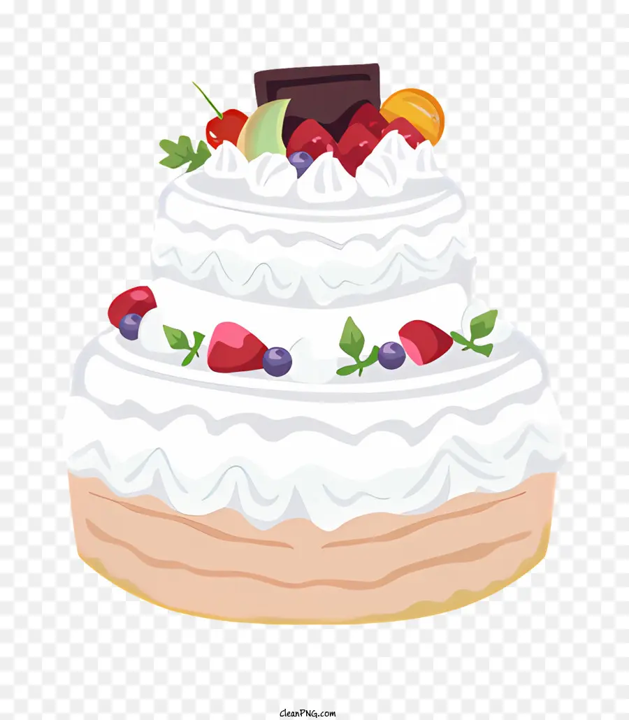 Три многоуровневого торта，Белая глазурь PNG