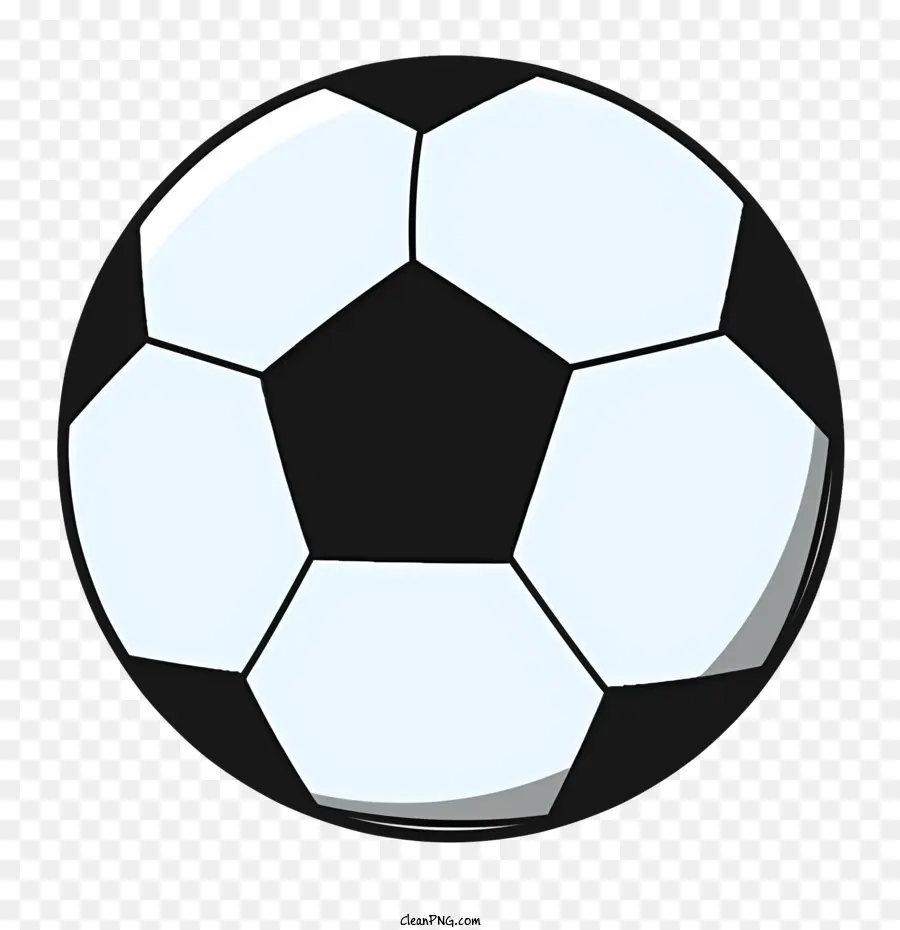 футбольный мяч，черно белый футбольный мяч PNG