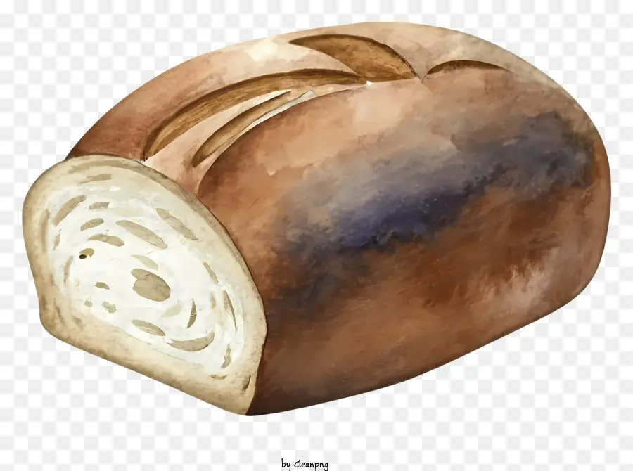 мультфильм，Черный хлеб PNG