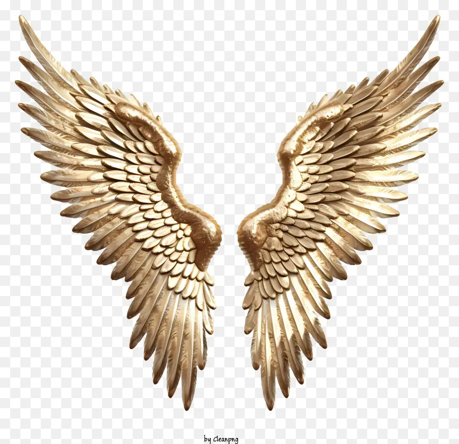 Блестящие крылья ангела，крылья ангела PNG