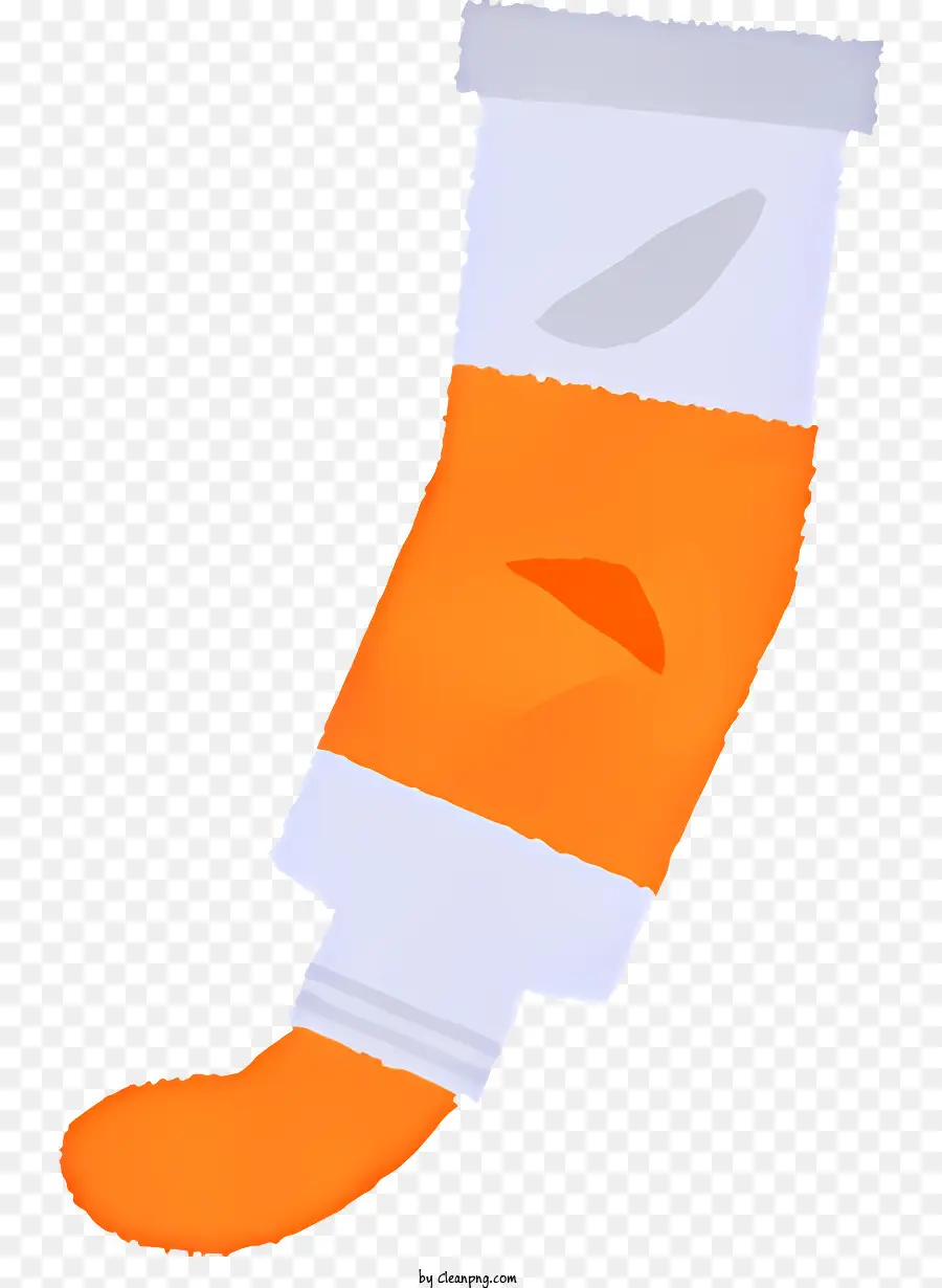 мультфильм，полосатый носок PNG