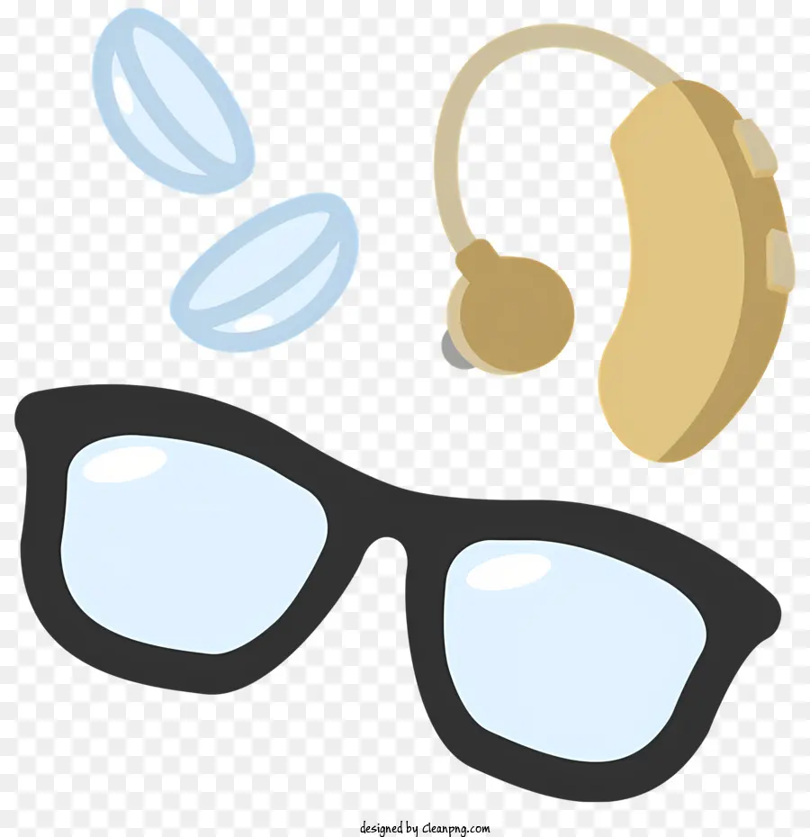 мультфильм，Glasses PNG