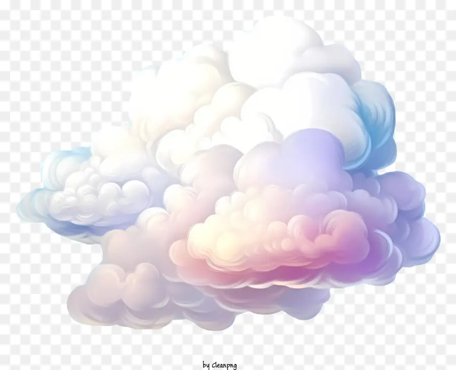 пастельное облако，пасмурное небо PNG