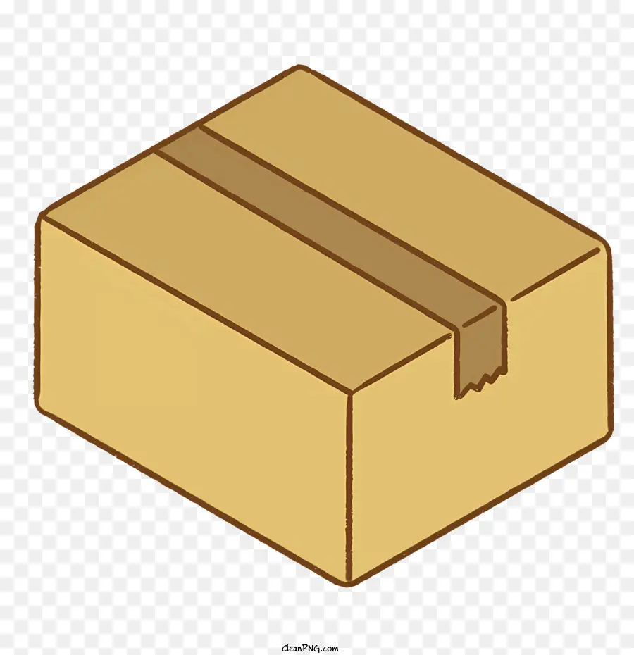 мультфильм，картонная коробка PNG