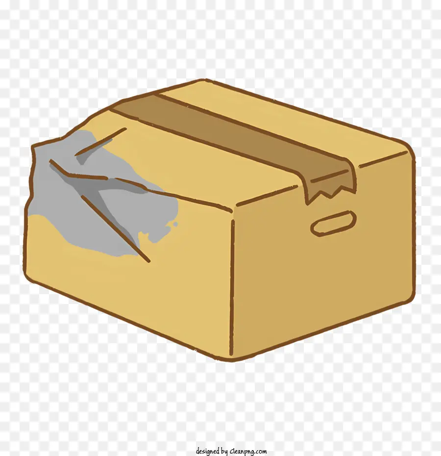 мультфильм，картонная коробка PNG