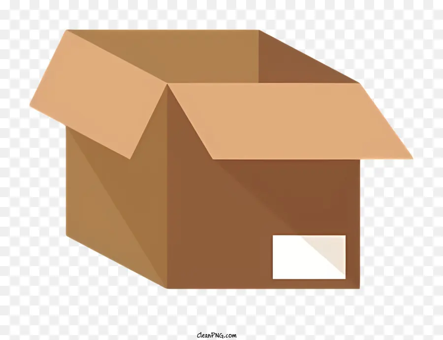 Коробка，коричневая картонная коробка PNG